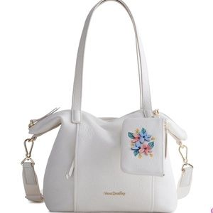 Vera Bradley Coconut Milk Leather Collection Bundle NWT